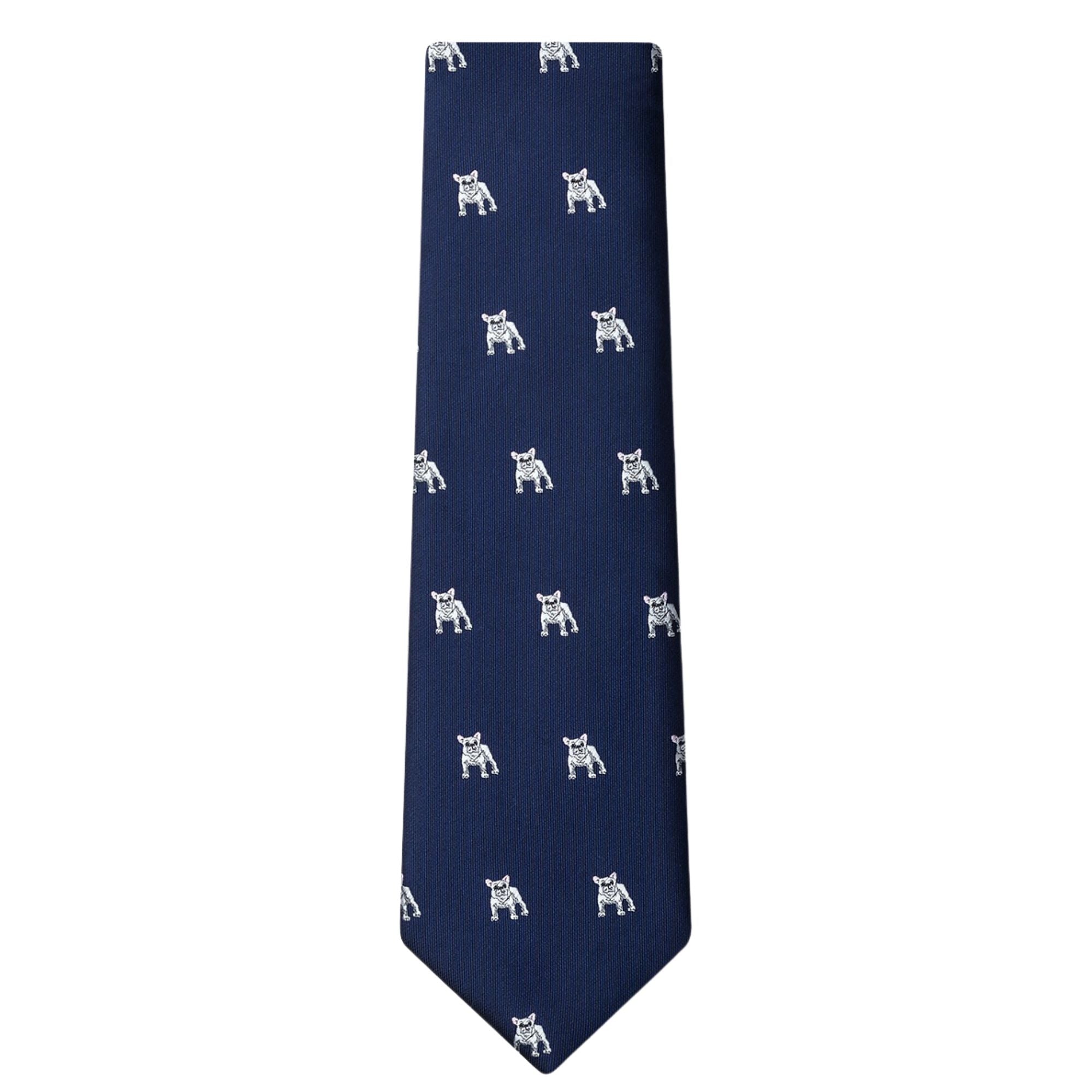 French Bulldog Skinny Tie