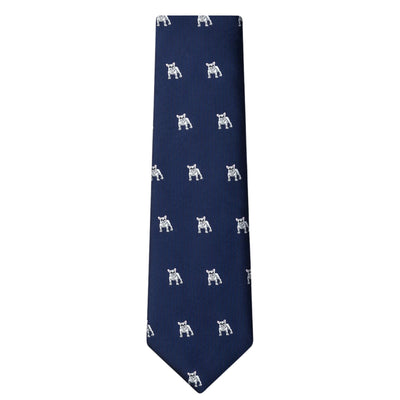 French Bulldog Skinny Tie