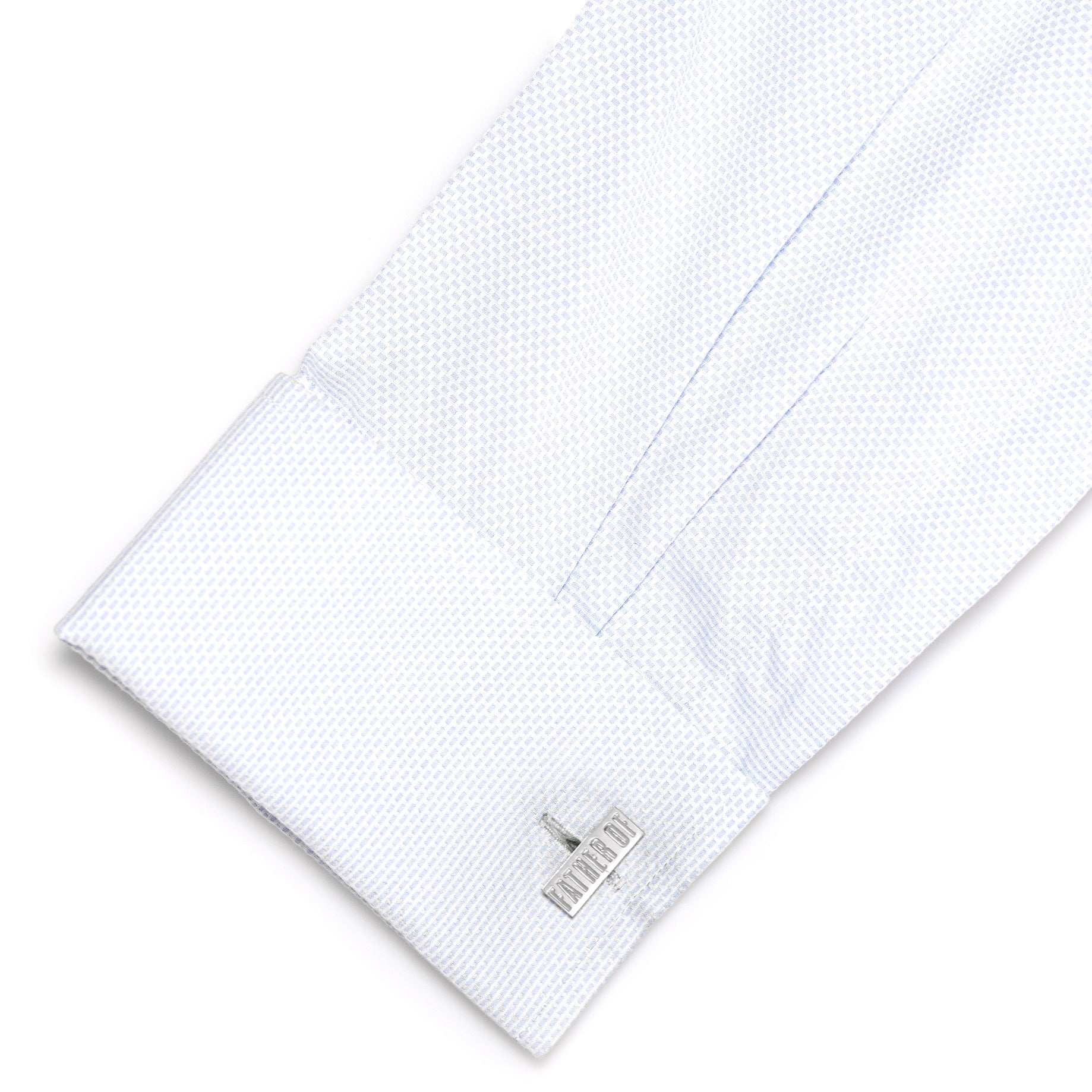 Father of the Bride Raised Lettering  Wedding Cufflinks