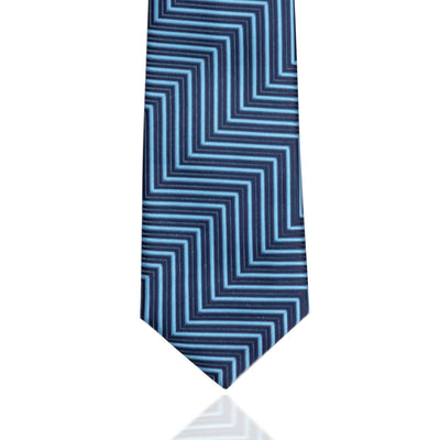 Blue Corners MF Tie