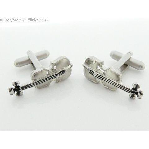 Violin with Strings Cufflinks
