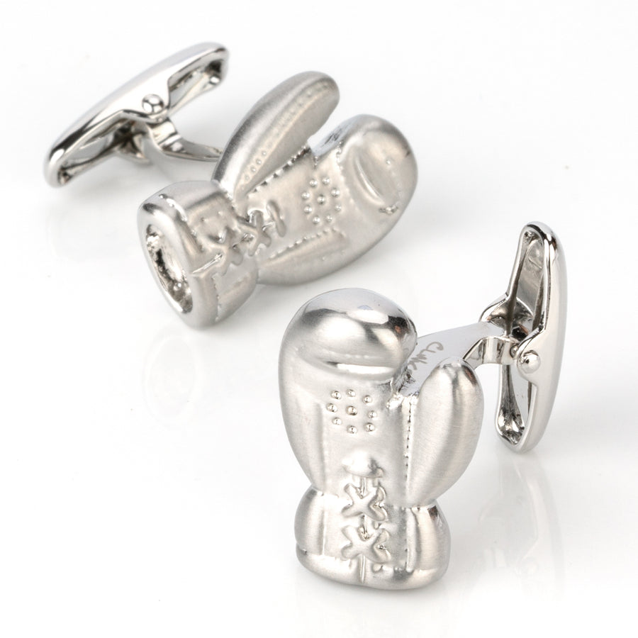 Silver Boxing Glove Cufflinks