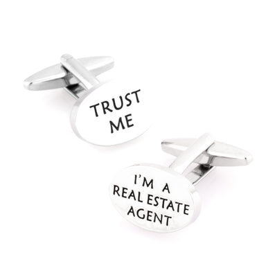 Trust Me, I'm A Real Estate Agent Cufflinks