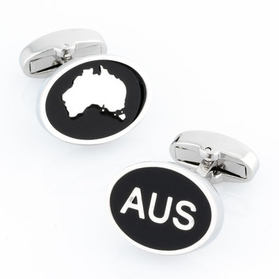 Australian Map and AUS Cufflinks