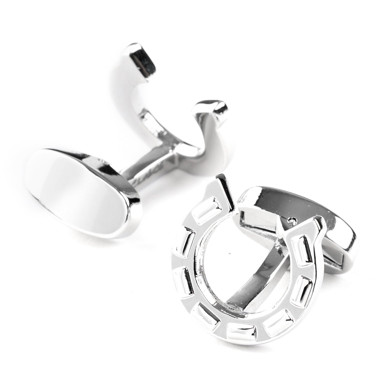 Silver Horseshoe Cufflinks