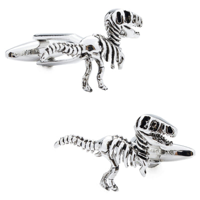 T-Rex Skeleton Dinosaur Cufflinks